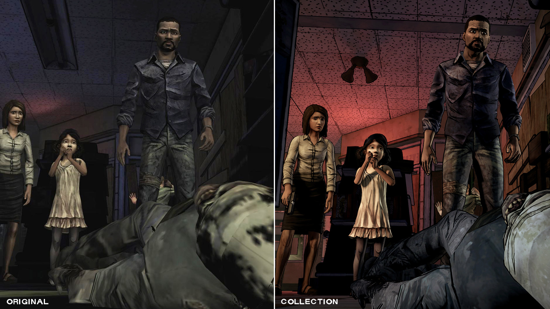 انتشار مجموعه‌ی بازی‌های The Walking Dead برای کنسول‌ها با بهبود گرافیکی